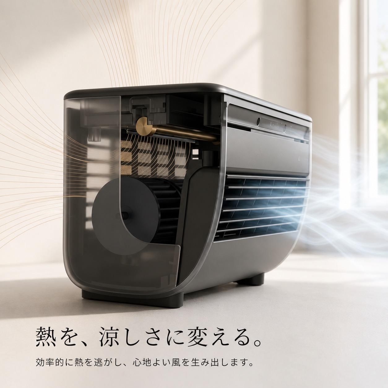 Ryo Cooler | 充電式ポータブル 冷風機